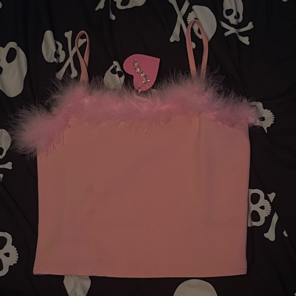 Sugar Thrillz Fuzzy Cami Dolls Kill